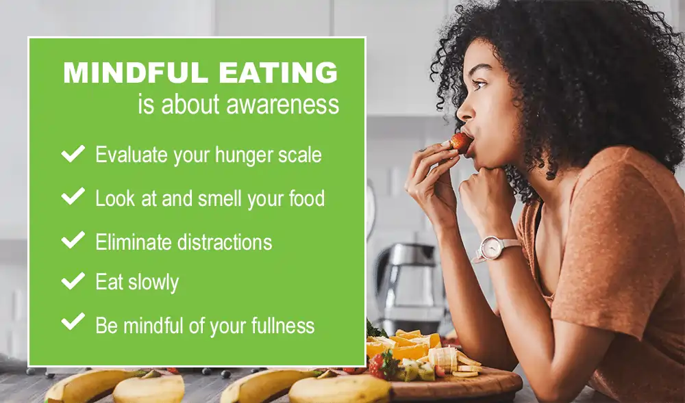 mindful eating for gut health